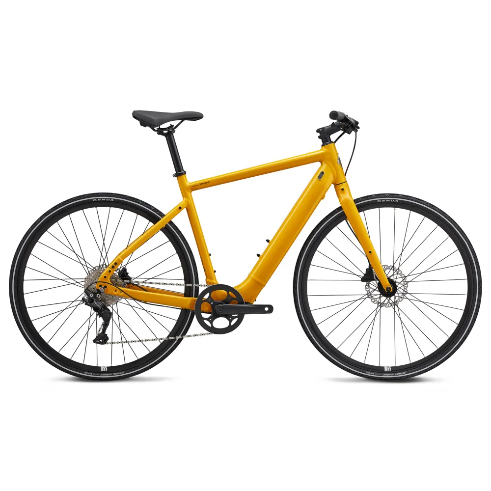 uPRISE Bikes Momentum Voya E+3 10 Speed 2024 Electric Hybrid Bike - Bumblebee | Price match, 365 day return s, 18-Month Warranty, Finance Available & Free UK Delivery